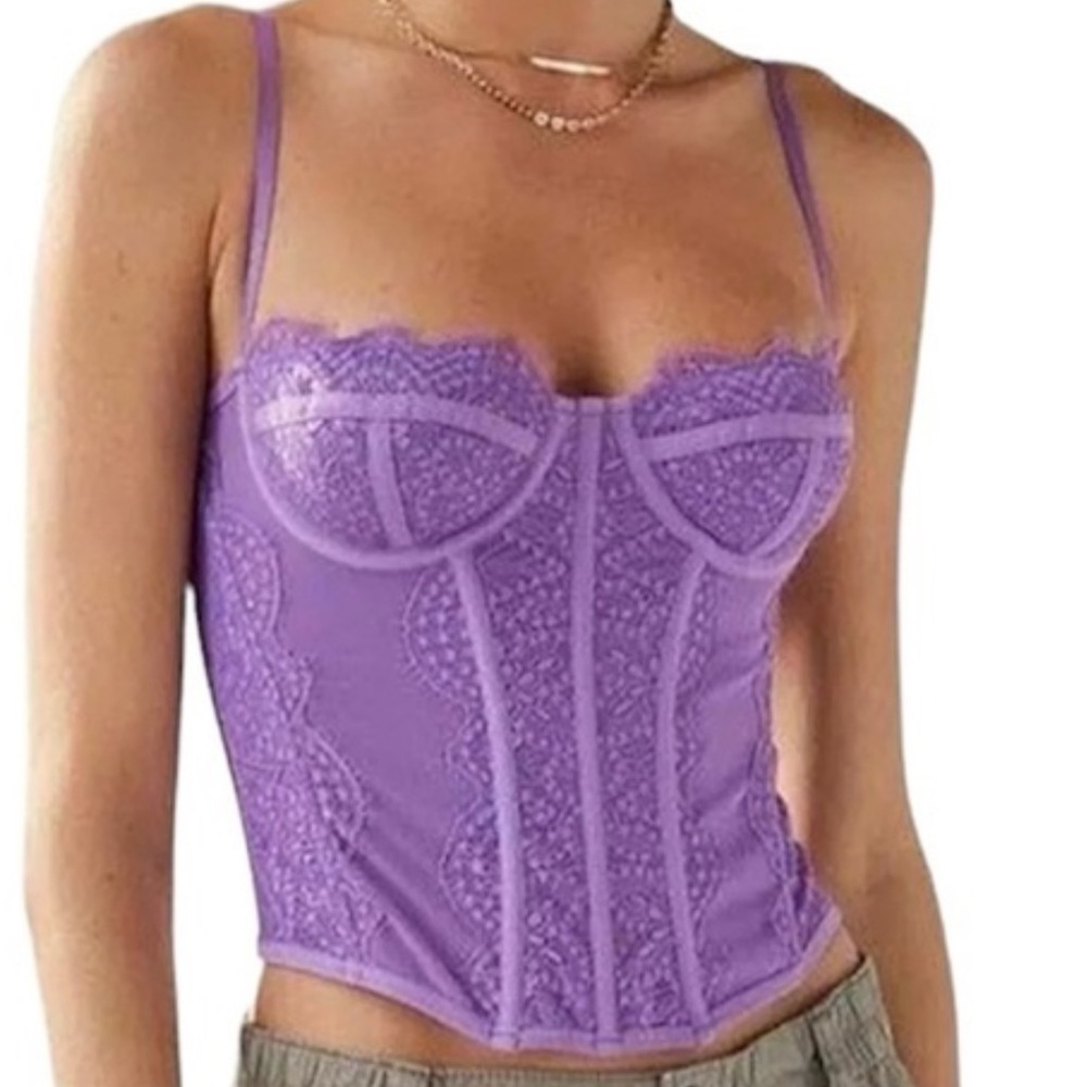 Urban Outfitters Out From Under Modern Love Corset